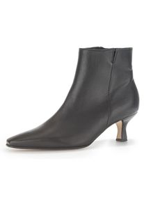 Gabor Stiefelette, mit unterstelltem Absatz schwarz 35 Stiefelette in spitz zulaufender Form