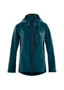 Fjällräven Fjällräven - Women's Bergtagen Lite Eco-Shell Jacket - Regenjacke Gr XS blau
