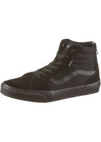 Vans Filmore High Zip Sneaker Kinder - schwarz - Gr. 37 - Leder
