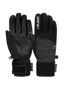Reusch Tessa Fingerhandschuhe Damen - schwarz - Gr. 6 1/2 - Polyester/Leder/Elastan