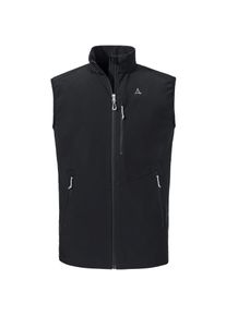 Schöffel Schöffel Tonion Softshell Weste Herren - schwarz - Gr. 48 - Polyester/Elastan