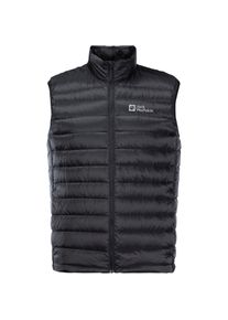 Jack Wolfskin Pack And Go Daunenweste Herren - schwarz - Gr. M - Polyester