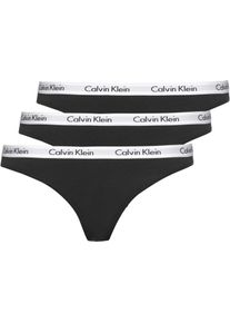 Calvin Klein Slip Damen - schwarz - Gr. XS - Baumwolle/Elastan