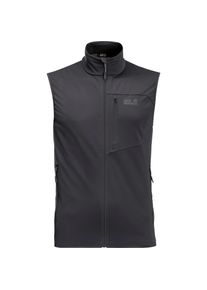 Jack Wolfskin Highest Peak Softshell Weste Herren - schwarz - Gr. M - Polyester