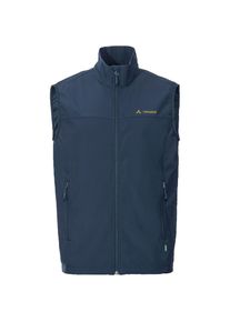 Vaude Hurricane Iii Softshell Weste Herren - blau - Gr. XL - Polyester