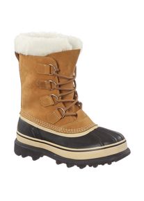 Sorel Caribou Wp Stiefel Damen - beige - Gr. 41 - Nubukleder