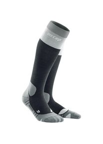 CEP Hiking Light Compression Wandersocken Herren - grau - Gr. 3 - Polyamid/Merinowolle/Elastan