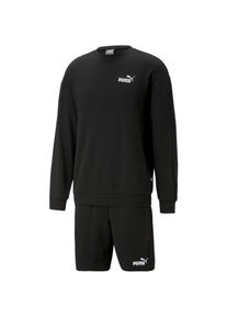 Puma Trainingsanzug Herren - schwarz - Gr. L - Baumwolle/Polyester