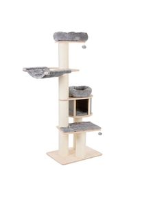Kratzbaum Natural Paradise Magnolia XL hellgrau f&uuml;r Katzen