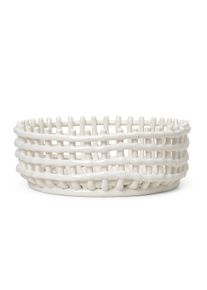 ferm LIVING - Keramik Centerpiece Schale, off-white