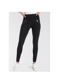 Sportalm KITZBÜHEL Röhrenhose, mit Reißverschlüssen schwarz 40 N-Gr Angesagte Stretchhose von Sportalm