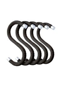 Kleiderhaken Rope Hook Schwarz