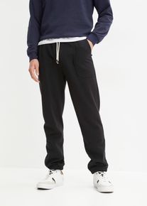 Jogginghose aus reiner Bio-Baumwolle in schwarz, Grösse 68/70 (4XL), 100% Baumwolle, bonprix