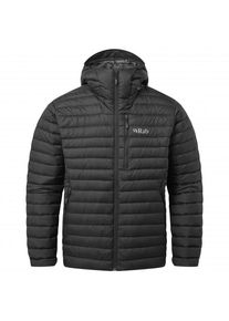 Rab - Microlight Alpine Jacket - Daunenjacke Gr S schwarz/grau