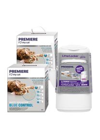 Premiere Multi-Cat Klumpstreu 2x10 l + gratis LitterLocker