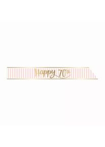 Lovely 70th Birthday Schärpe 1,68m