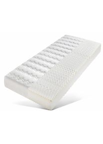 Hn8 SCHLAFSYSTEME Taschenfederkernmatratze »Belvedere«, 22 cm cm hoch, 1000 Federn, (1 St.) weiß federkern made_in_germany härte 4