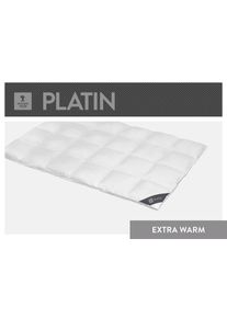 Spessarttraum Gänsedaunenbettdecke »Platin«, extrawarm, Füllung 100% Gänsedaunen, Bezug 100% Baumwolle, (1 St.), hergestellt in Deutschland,...
