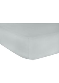 Mr. Sandman Spannbettlaken »Jersey Basic«, (1 St.), mit Rundumgummizug grau grafit