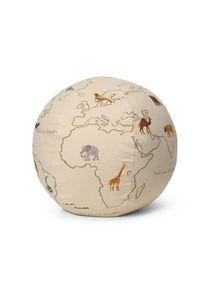 ferm LIVING - The World Pouf, off-white