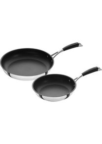 Zwilling Pfannen-Set »Cornelia Poletto«, Edelstahl, (Set, 2 tlg.), Duraslide Diamond Beschichtung, antihaft, Induktion, Ø 20/28 cm silberfarben...