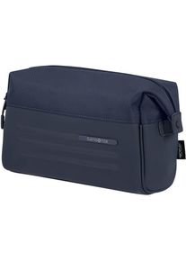 Samsonite Kulturbeutel »Stackd Toilet Kit, 15 cm«, teilweise aus recyceltem Material blau