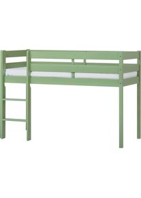 Hoppekids Spielbett »ECO COMFORT«, Höhe 72cm, Farbe & Größe & Matratze/Lattenrost wählbar grün