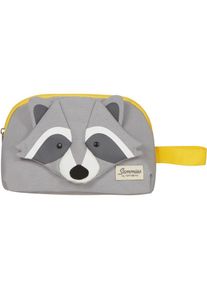 Samsonite Kulturbeutel »Happy Sammies ECO, Racoon Remy«, enthält recyceltes Material grau