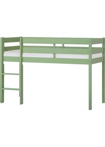 Hoppekids Spielbett »ECO COMFORT«, Höhe 72cm, Farbe & Größe & Matratze/Lattenrost wählbar grün
