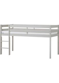 Hoppekids Spielbett »ECO COMFORT«, Höhe 72cm, Farbe & Größe & Matratze/Lattenrost wählbar grau