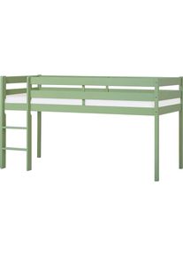 Hoppekids Spielbett »ECO COMFORT«, Höhe 72cm, Farbe & Größe & Matratze/Lattenrost wählbar grün