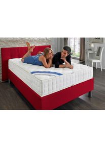 Malie Taschenfederkernmatratze »Bari 1000«, 32 cm cm hoch, 1000 Federn, (1 St.), mit Boxspringfeeling weiß made_in_germany oekotex (ohne...
