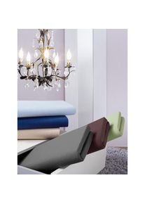 Irisette Spannbettlaken »Royal 3«, (1 St.) blau indigo