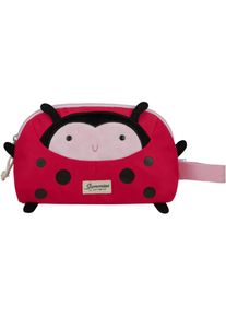 Samsonite Kulturbeutel »Happy Sammies ECO, Ladybug Lally«, aus recyceltem Material rot