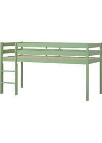 Hoppekids Spielbett »ECO COMFORT«, Höhe 72cm, Farbe & Größe & Matratze/Lattenrost wählbar grün