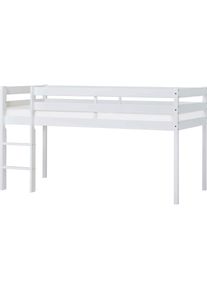 Hoppekids Spielbett »ECO COMFORT«, Höhe 72cm, Farbe & Größe & Matratze/Lattenrost wählbar weiß