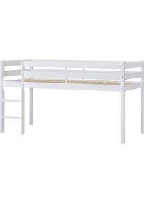 Hoppekids Spielbett »ECO COMFORT«, Höhe 72cm, Farbe & Größe & Matratze/Lattenrost wählbar weiß