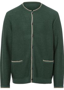 Herren Strickjacke moos