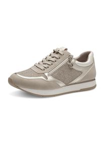 Tamaris, Femmes Baskets basses, beige / argent