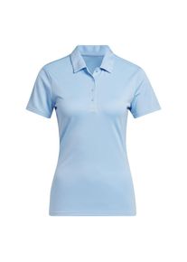 adidas Golf Funktionsshirt 'Wo's Solid Performance Short Sleeve Polo' Damen, hellblau, Größe L