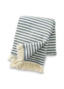 Lammwolldecke Ollie Blau