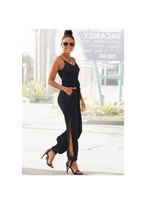 Buffalo Overall, mit Schlitzen seitlich am Bein schwarz 36 N-Gr Overalls