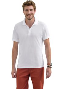 Fruit of the Loom Damen Poloshirt weiss