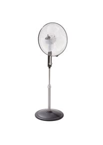 Ventilateur sur pied avec télécommande, Ø hélice 400 mm, 3 pièces et +