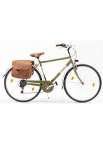 VENICE - I LOVE ITALY Cityrad »Citybike 605 Man«, 6 Gang, Kettenschaltung grün Fahrrad