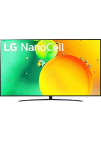 LG LED-Fernseher »86NANO769QA«, 217 cm/86 Zoll, 4K Ultra HD, Smart-TV, α7 Gen5 4K AI-Prozessor, Dimming Pro, HDMI 2.0, Sprachassistenten schwarz...