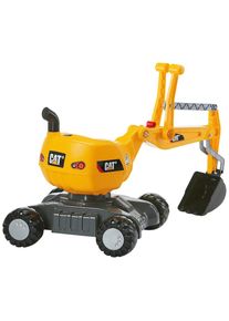 Rolly Toys Spielzeug-Aufsitzbagger »Digger CAT«, BxLxH: 43x102x74 cm gelb