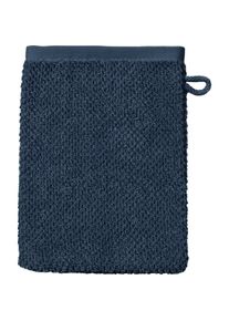 Ross Waschhandschuh »SELECTION«, (6 tlg.), 100 % Bio-Baumwolle blau nachtblau