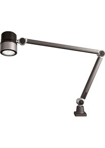 Lampe d'établi à diodes LED sur tige, raccordement 100 - 240 V, 50/60 Hz, angle de rayonnement 40° Waldmann