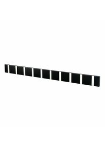 Knax Wandgarderobe waagrecht 10 Haken LoCa